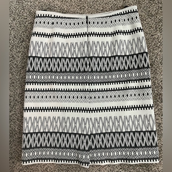 Preston & York Black and White Skirt Size 8 - Picture 5 of 6